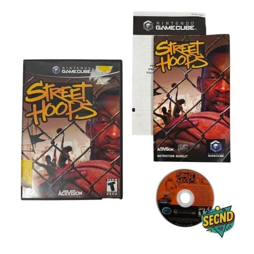 Street Hoops for Nintendo GameCube Complete CIB with manual TESTED Authentic
