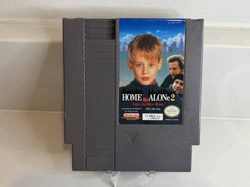 Home Alone 2 Lost in New York - 1992 NES Nintendo Game - Cart Only - TESTED!