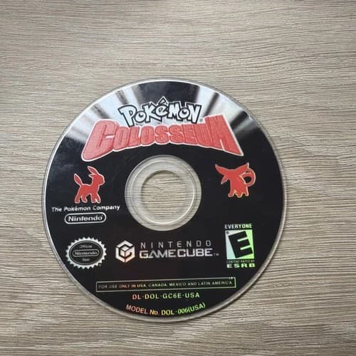 Pokemon Colosseum (Nintendo GameCube, 2004) - Disc Only