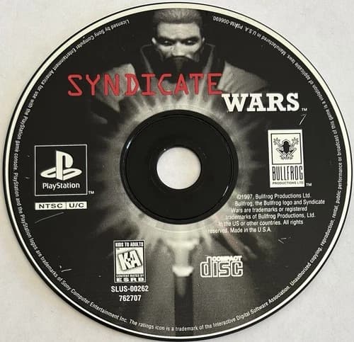 Syndicate Wars (Sony PlayStation 1, PS1) DISC ONLY | NO TRACKING | M1954