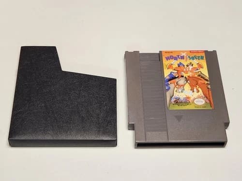 North and South Nintendo NES Game Cartridge Authentic