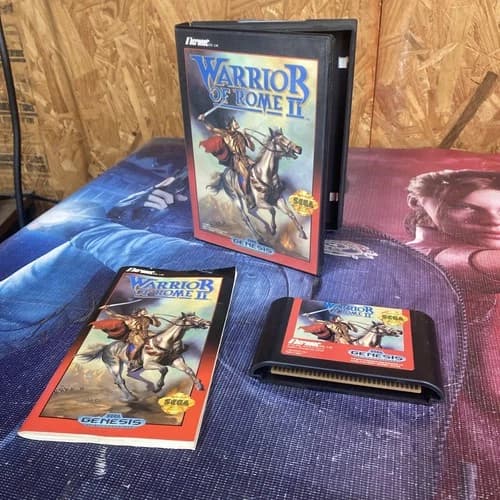 Warrior of Rome II (Sega Genesis, 1992) CIB Complete