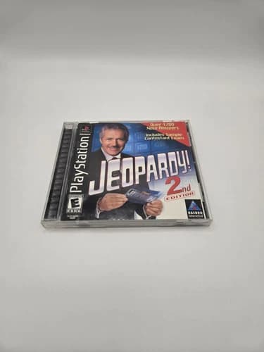 Jeopardy 2nd Edition (Sony PlayStation 1) PS1 Complete CIB