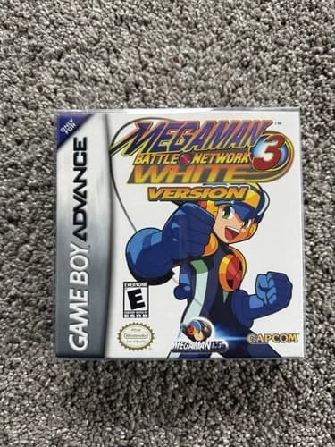 Mega Man Battle Network 3: White Version (Nintendo Game Boy Advance, 2003)