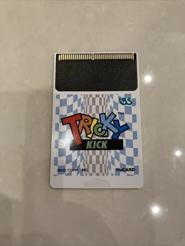 Tricky Kick TurboGrafx 16 Tested TG 16 Game HuCard Game Card Only