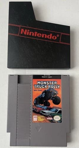 MONSTER TRUCK RALLY Game Cartridge for the Nintendo NES