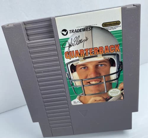 John Elway's Quarterback (Nintendo Entertainment System, 1989) Cartridge