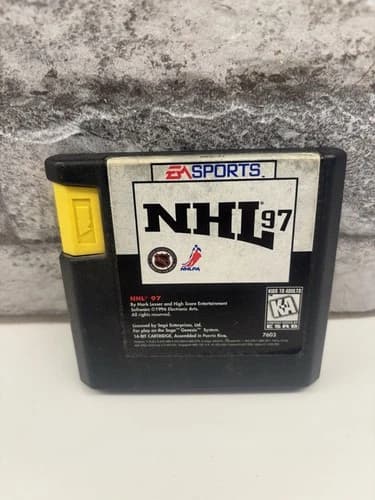 NHL 97 Hockey (Sega Genesis) - Cartridge Only 1997 Tested