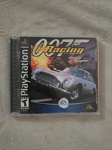 007 Racing - Sony PlayStation 1 (PS1) Complete in Box CIB Working/Tested