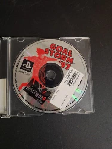 Goal Storm '97 (Sony PlayStation 1, PS1, 1997) Disc Only