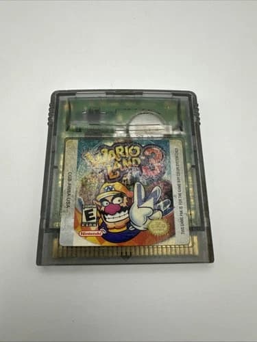 Wario Land 3 Gameboy Color AUTHENTIC Tested Working Battery Saves