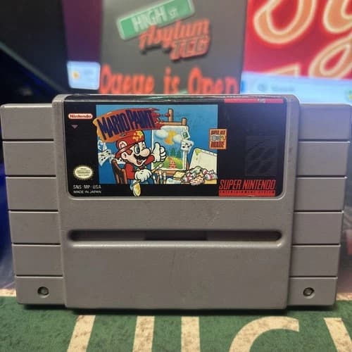 Mario Paint (Super Nintendo SNES, 1991) Video Game Only. Tested and Working!