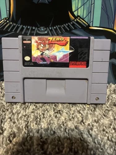 Zero the Kamikaze Squirrel Original Version US Super Nintendo Sunsoft 1994 SNES