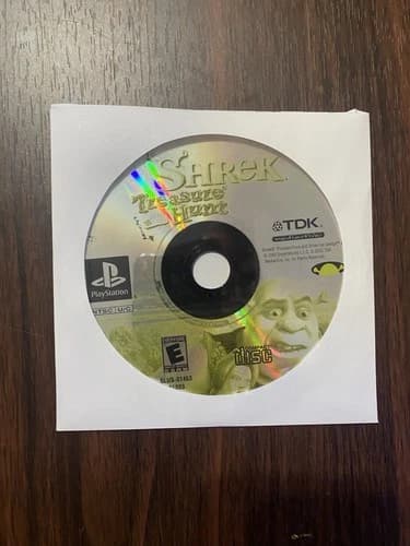 Shrek: Treasure Hunt (Sony PlayStation 1, 2002) PS1 Polished Disc Only