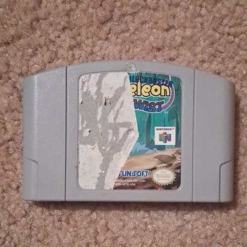 Chameleon Twist Nintendo 64 1996 1997 N64