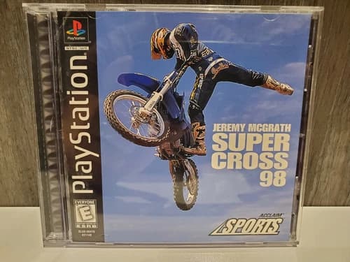 Jeremy Mcgrath Super Cross 98 (Sony PlayStation, PS1)