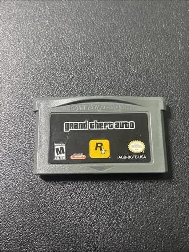 Nintendo Grand Theft Auto Advance Action Game Boy Advance Cart Only Tested Works