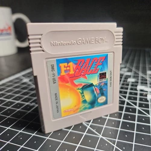 F-1 Race for Nintendo Game Boy 1990 Original Game Tested