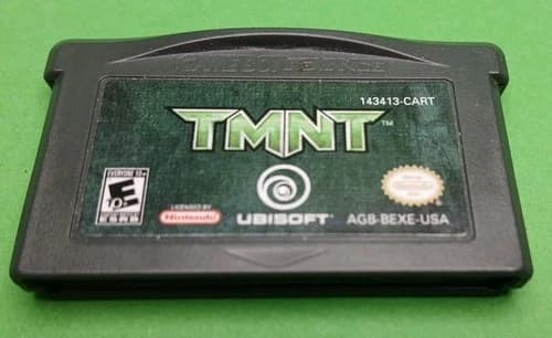 TMNT (Nintendo Game Boy Advance, 2007) Cartridge Only VG Condition