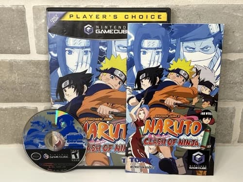 Naruto: Clash of Ninja - Nintendo GameCube - CIB - Player choice