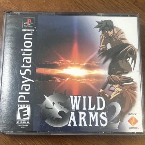 Wild Arms 2 PS1 (Sony PlayStation 1, 2000)