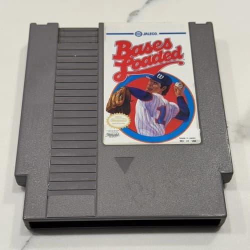Bases Loaded 1 (Nintendo NES, 1985) Authentic Pins Cleaned TESTED FREE SHIPPING