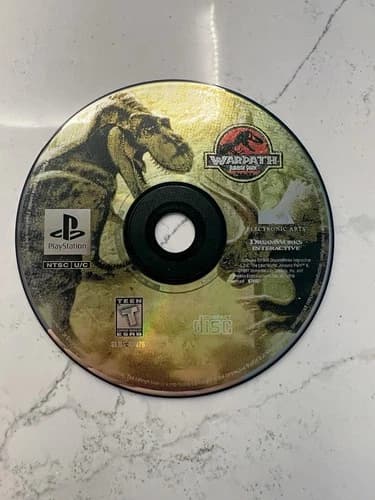 Warpath: Jurassic Park PS1 Playstation 1 Disc Only TESTED TO WORK