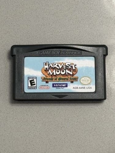 Harvest Moon: Friends Of Mineral Town (Nintendo Game Boy Advance, 2003) GBA