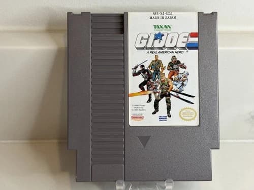 G.I. Joe: A Real American Hero - 1991 NES Nintendo Game - Cart Only - TESTED!