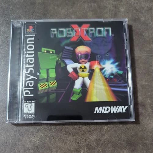 Robotron X for Playstation PS1 Complete CIB Black Label