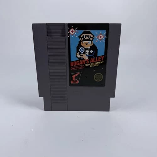HOGAN'S ALLEY - Nintendo NES (Authentic) Game, Tested & Working