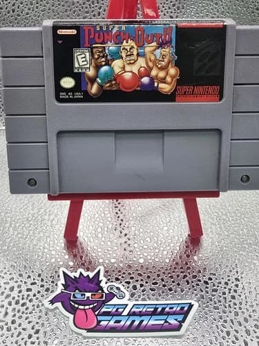 Super Punch-Out (1994) Super Nintendo SNES Cleaned & Tested