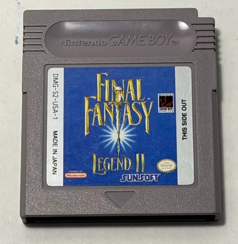 Final Fantasy Legend II 2 Nintendo Game Boy Game Authentic Tested
