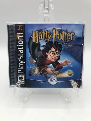 Harry Potter and The Sorcerer's Stone PS1 (Sony PlayStation 1 2001) CIB Reg Card