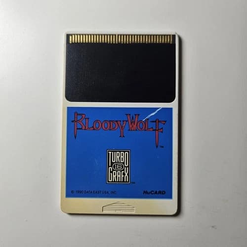 Bloody Wolf (TurboGrafx-16) HuCard Only