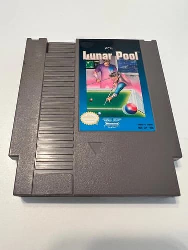 Lunar Pool (Nintendo Entertainment System, 1987)