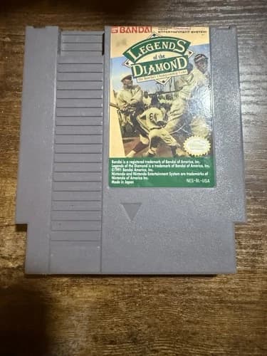 Legends of the Diamond (Nintendo Entertainment System, 1992)- Authentic - Clean