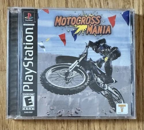 Motocross Mania (Sony PlayStation 1, 2001). CIB. Tested