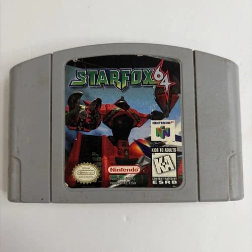 Star Fox 64 Nintendo 64 N64 Authentic Tested Cartridge Only