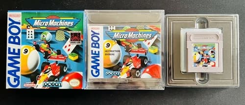 Micro Machines 1995 🔥 Gameboy Nintendo CIB Complete Box Manual Cart RARE
