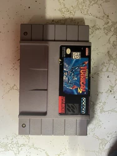 Super Turrican 2 Game Cartridge for SNES