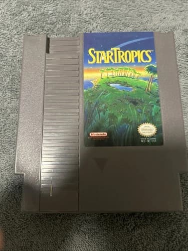 STAR TROPICS - Nintendo, NES Game, StarTropics TESTED GOOD!