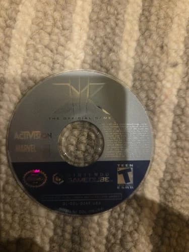 X-Men: The Official Game (Nintendo GameCube, 2006) Disc Only