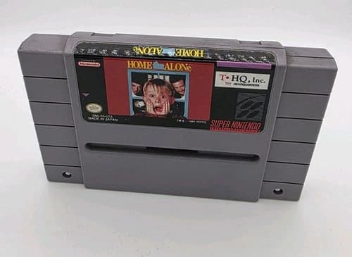 Home Alone Snes Game Super Nintendo Authentic Cartridge Only Retro Vintage 1991
