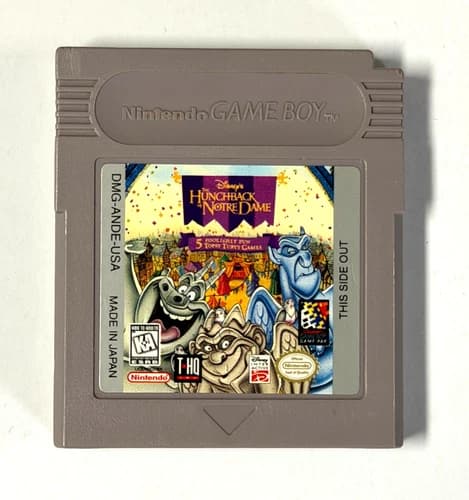 Disney's The Hunchback of Notre Dame (Nintendo Game Boy, 1997) *Cartridge Only*
