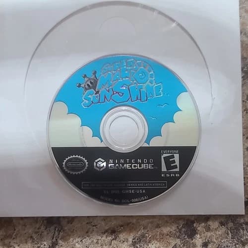 Super Mario Sunshine (Nintendo GameCube) Disc Only NTSC-U/C E-Everyone
