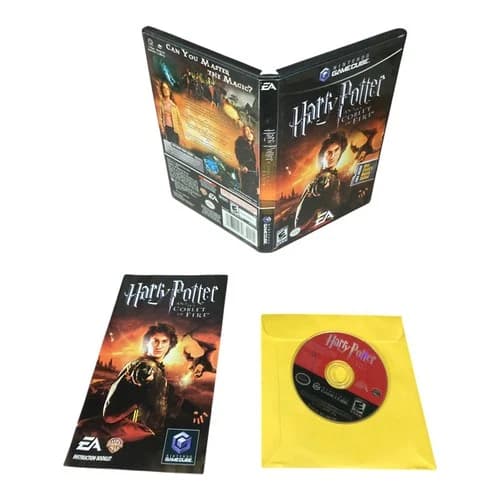 Nintendo GameCube NGC CIB COMPLETE TESTED Harry Potter and the Goblet of Fire
