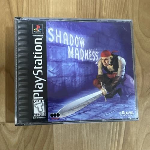 Crave Entertainment Shadow Madness Sony PlayStation 1 NTSC-U/C 1999 Role Playing