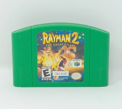 Rayman 2 The Great Escape N64 (Nintendo 64 1999) Authentic Cartridge Only, VGC