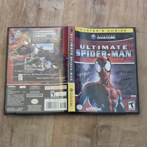 Ultimate Spider-Man Nintendo GameCube, 2005 Resurfaced Disc